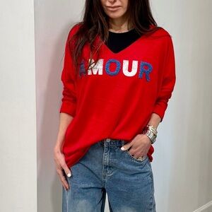 MADE IN ITALY ‘Amour' Sweater